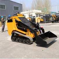 Skid Steer idrawliku sħiħ Forklift