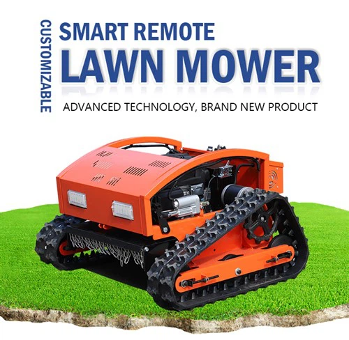 Lawn Mower għar-Reklamazzjoni tal-Art tal-Inklinazzjoni